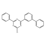  2-chloro-4-(biphenyl-3-yl)-6-phenyl-1,3,5-triazine