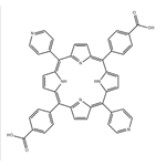 4,4'-(10,20-di-4-pyridinyl-21H,23H-porphine-5,15-diyl)bis-Benzoic acid pictures