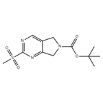 Tert-butyl 2-(methylsulfonyl)-5H-pyrrolo[3,4-d]pyrimidine-6(7H)-carboxylate