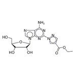 1-(6-Amino-9-β-D-ribofuranosyl-9H-purin-2-yl)-1H-pyrazole-4-carboxylicAcidEthylEster
