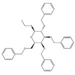 1-S-Ethyl 2,3,4,6-tetra-O-benzyl-b-D-thiogalactopyranoside