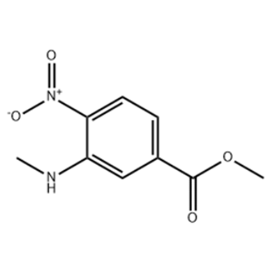 Benzoic acid, 3-(methylamino)-4-nitro-, methyl ester (9CI)