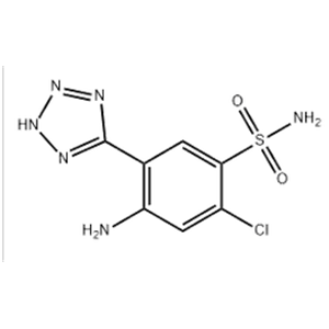 2-chloro-5-(1H-tetrazol-5-yl)sulphanilamide