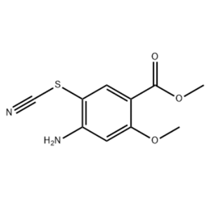 Methyl 4-amino-2-methoxy-5-thiocyanobenzoate