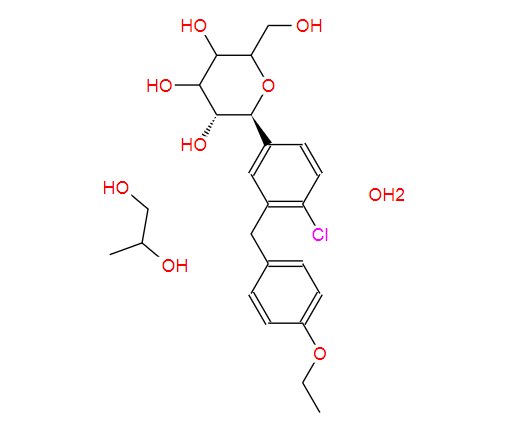 Dapagliflozin propanediol monohydrate