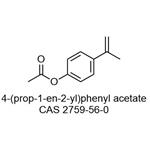 4-(prop-1-en-2-yl)phenyl acetate