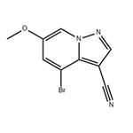 4-Bromo-6-methoxypyrazolo[1,5-a]pyridine-3-carbonitrile