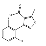 3-(2-Chloro-6-fluorophenyl)-5-methylisoxazole-4-carbonyl chloride pictures