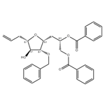 D-glycero-D-gulo-Dec-1-enitol, 4,7-anhydro-1,2,3,8-tetradeoxy-6-O-(phenylmethyl)-, 9,10-dibenzoate pictures