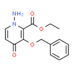 1-Amino-3-benzyloxy-4-oxo-1,4-dihydropyridine-2-carboxylic acid ethyl ester