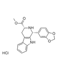 Cis-(1r,3r)-1,2,3,4-tetrahydro-1-(3,4-methylenedioxyphenyl)-9h-pyrido[3,4-b]indole-3-carboxylic acid methyl ester hydrochloride