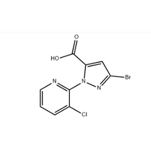 3-BroMo-1-(3-chloropyridin-2-yl)-1H-pyrazole-5-carboxylic acid