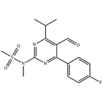 4-(4-Fluorophenyl)-6-isopropyl-2-[(N-methyl-N-methylsulfonyl)amino]pyrimidinyl-5-yl-formyl