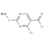 4-Chloro-2-methylmercaptopyrimidine-5-carboxylic acid chloride pictures