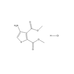 Dimethyl 4-aminothiophene-2,3-dicarboxylate hydrochloride pictures