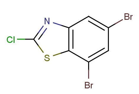 2-Chloro-5,7-dibromobenzothiazole