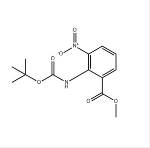 BENZOIC ACID, 2-[[(1,1-DIMETHYLETHOXY)CARBONYL]AMINO]-3-NITRO-METHYL ESTER