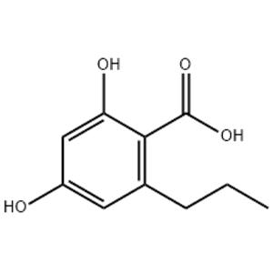 2,4-Dihydroxy-6-propylbenzoic acid