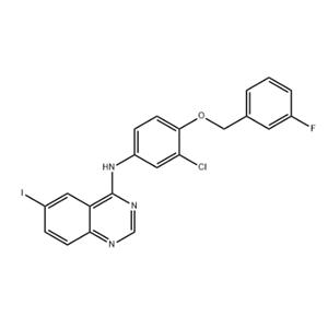 N-[3-Chloro-4-(3-fluorobenzyloxy)phenyl]-6-iodoquinazolin-4-amine