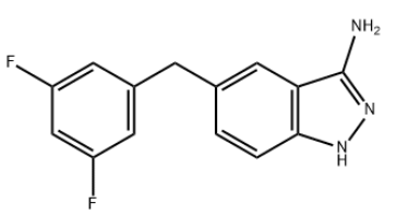 5-(3,5-difluorobenzyl)-1H-indazol-3-amine