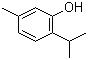 CAS # 89-83-8, Thymol, 2-Isopropyl-5-methyl phenol, 5-Methyl-2-(1-methylethyl)phenol