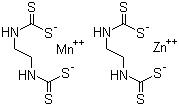 CAS # 8018-01-7 (8065-67-6), Mancozeb, Manganese zinc ethylenebisdithiocarbamate, ((1,2-Ethanediylbis(carbamodithioato)))manganese mixture with ((1,2-ethandiylbis(carbamodithioate)))zinc
