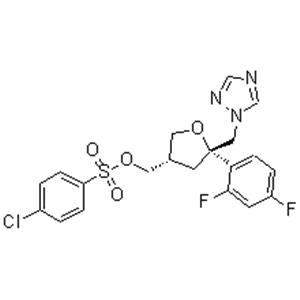(3S-cis)-4-Chlorobenzenesulfonic acid [5-(2,4-difluorophenyl)tetrahydro-5-(1H-1,2,4-triazol-1-ylmethyl)-3-furanyl]methyl ester