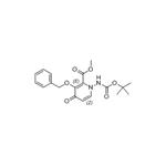 Methyl 3-(benzyloxy)-1-((tert-butoxycarbonyl)amino)-4-oxo-1,4-dihydropyridine-2-carboxylate pictures