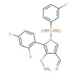 5- (2,4-Difluorophenyl)-1- ( (3-fluorophenyl)sulfonyl)-4-methoxy-1H-pyrrole-3-carbaldehyde   pictures