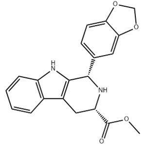 (1S,3S)-1-(1,3-Benzodioxol-5-yl)-2,3,4,9-tetrahydro-1H-pyrido[3,4-b]indole-3-carboxylic Acid Methyl Ester