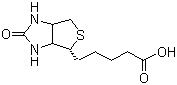 CAS # 58-85-5 (22879-79-4), D-Biotin, Vitamin H, Vitamin B7, Hexahydro-2-oxo-1H-thieno[3,4-d]imidazole-4-pentanoic acid, (+)-cis-Hexahydro-2-oxo-1H-thieno[3,4-d]imidazole-4-pentanoic acid