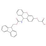 2-[[9-[[(9H-Fluoren-9-ylmethoxy)carbonyl]amino]-9H-xanthen-3-yl]oxy]acetic acid