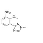 2-Methoxy-3-(1-methyl-1H-1,2,4-triazol-3-yl)aniline pictures