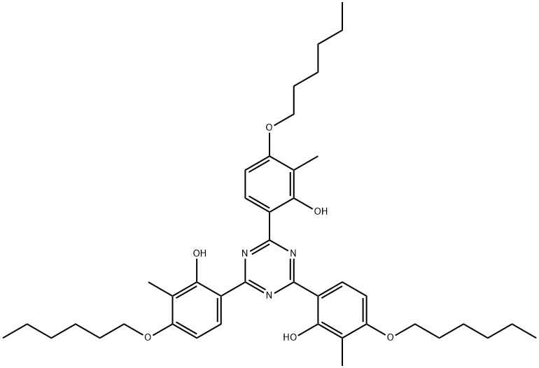 2,2,2-(1,3,5-Triazine-2,4,6-triyl)tris[5-(hexyloxy)-6-methylphenol]