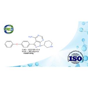 (R)-3-(4-phenoxyphenyl)-1-(pi-peridin-3-yl)-1H-pyrazolo-[3,4-d]pyrimidin-4-amine