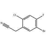 5-Bromo-2-chloro-4-fluorobenzyl cyanide