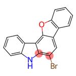 5H-Benzofuro[3,2-c]carbazole, 6-bromo-