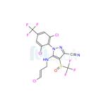 1H-Pyrazole-3-carbonitrile, 5-(2E)-3-chloro-2-propen-1-ylaming]-1-26-dichloro-4-