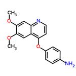 4-[(6,7-Dimethoxyquinolin-4-yl)oxy]aniline pictures