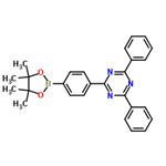 2,4-Diphenyl-6-[4-(4,4,5,5-tetramethyl-1,3,2-dioxaborolan-2-yl)phenyl]-1,3,5-triazine