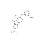 6-(3-Aminobenzyl)-4-methyl-2-(methylsulfinyl)-4H-thieno[2',3':4,5]pyrrolo[2,3-d]pyridazin-5(6H)-one