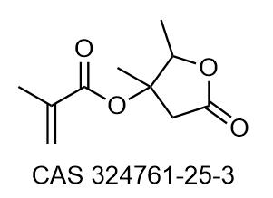 Pentonic acid, 2,5-dideoxy-3-C-methyl-, γ-lactone, 3-(2-methyl-2-propenoate)