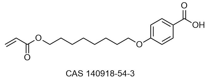 4-[[8-[(1-Oxo-2-propen-1-yl)oxy]octyl]oxy]benzoic acid