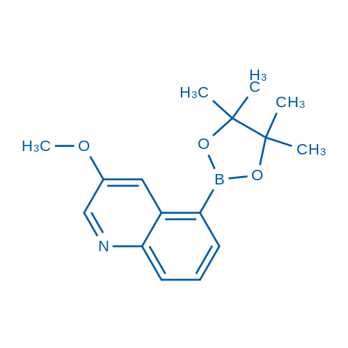 3-Methoxyquinoline-5-boronic acid pinacol ester