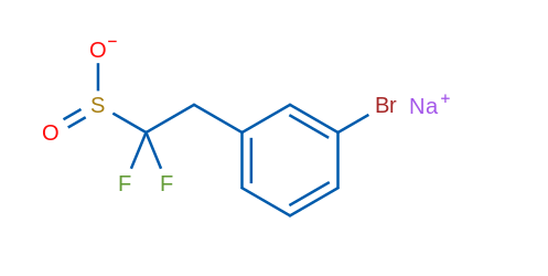 Sodium 2-(3-Bromophenyl)-1,1-difluoroethanesulfinate