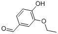 Ethyl vanillin Structure
