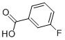 3-Fluorobenzoic acid  Structure