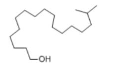 Isotearyl Alcohol Structure