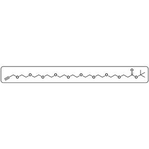 Propargyl-PEG9-COOtBu