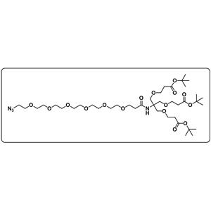 Azido-PEG6-Amido-tri-(tbutoxycarbonylethoxymethyl)-methane